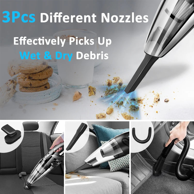 Car vacuum cleaning seats