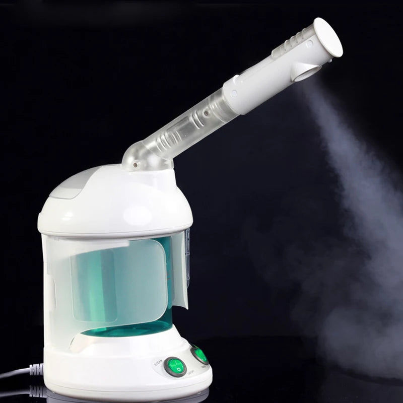 Steamer on vanity