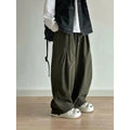 Relaxed cargo pants on model