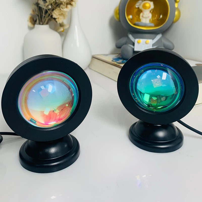 USB sunset projection lamp
