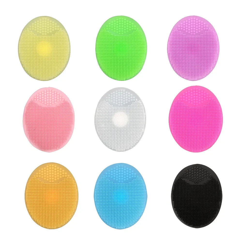 Facial cleansing brush color options