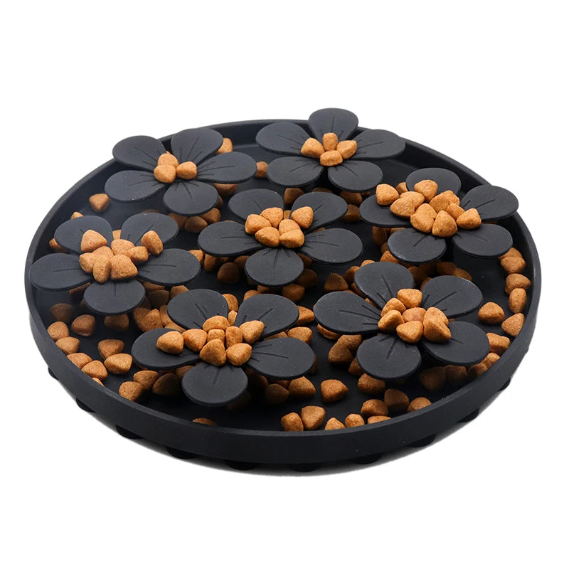 Anti-gulp dog bowl