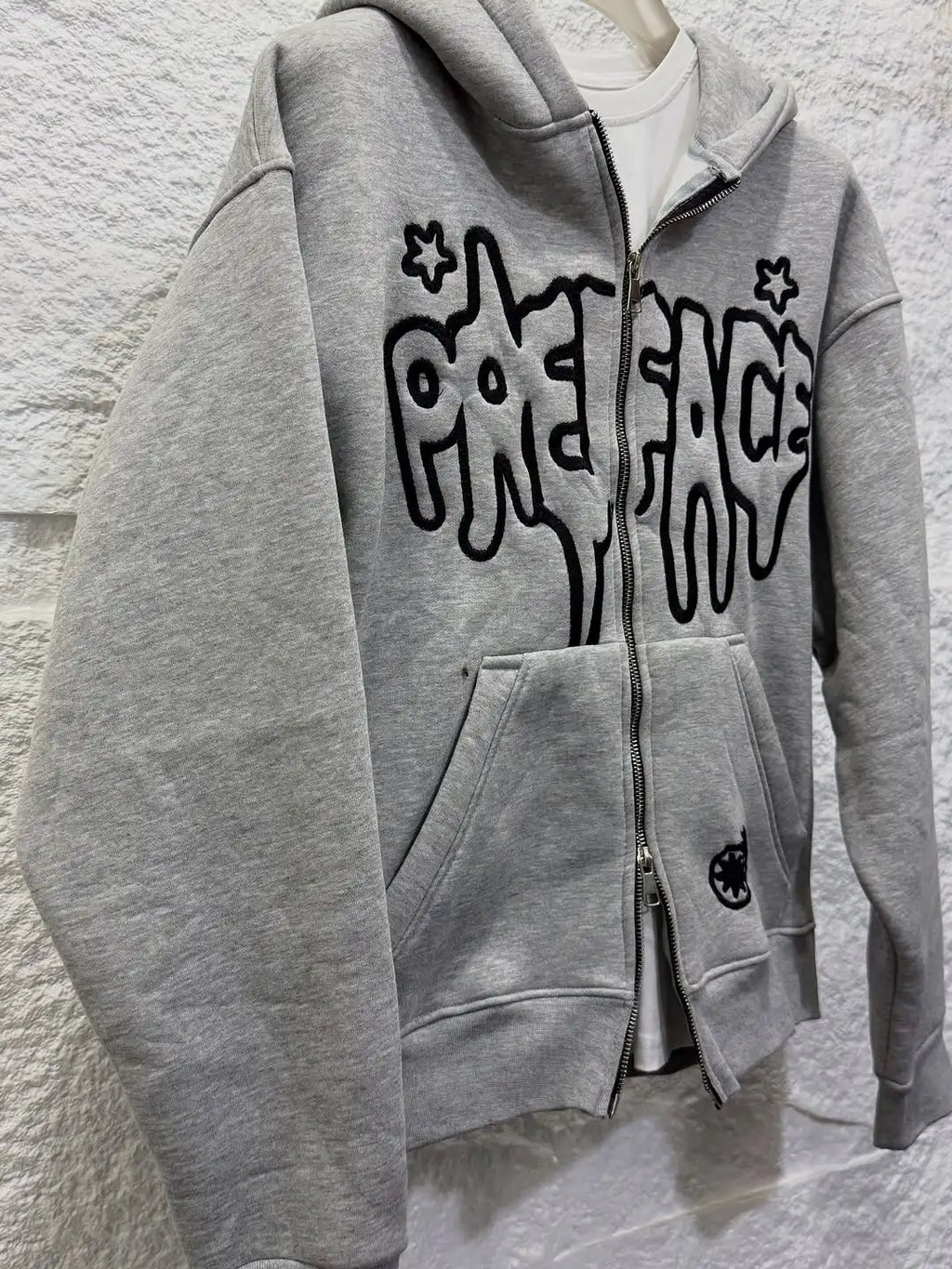 Oversized hoodie back view