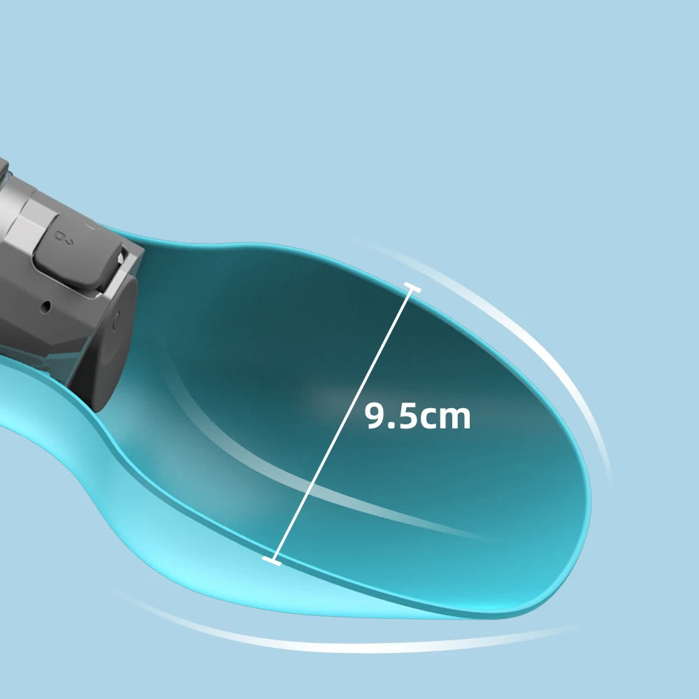 Pet water bottle capacity and size