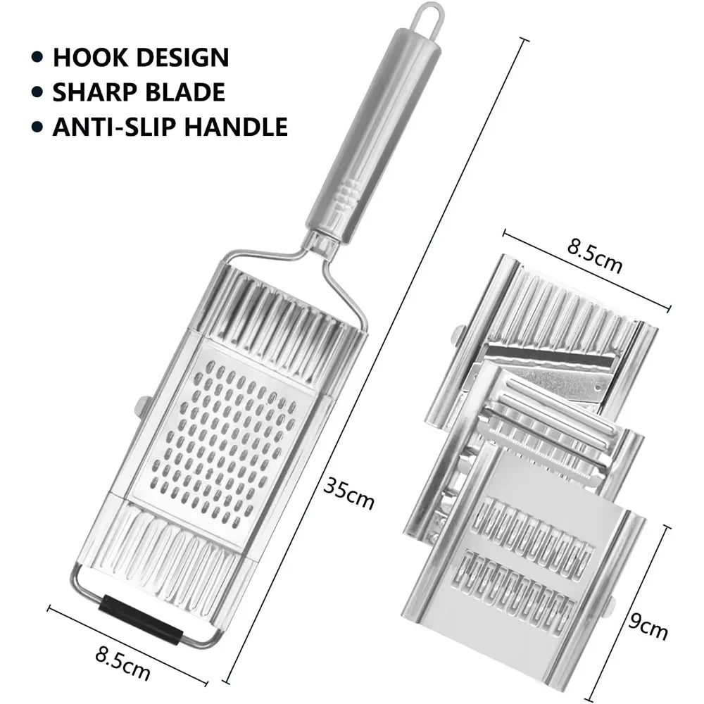 Vegetable chopper blades