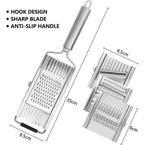 Vegetable chopper blades
