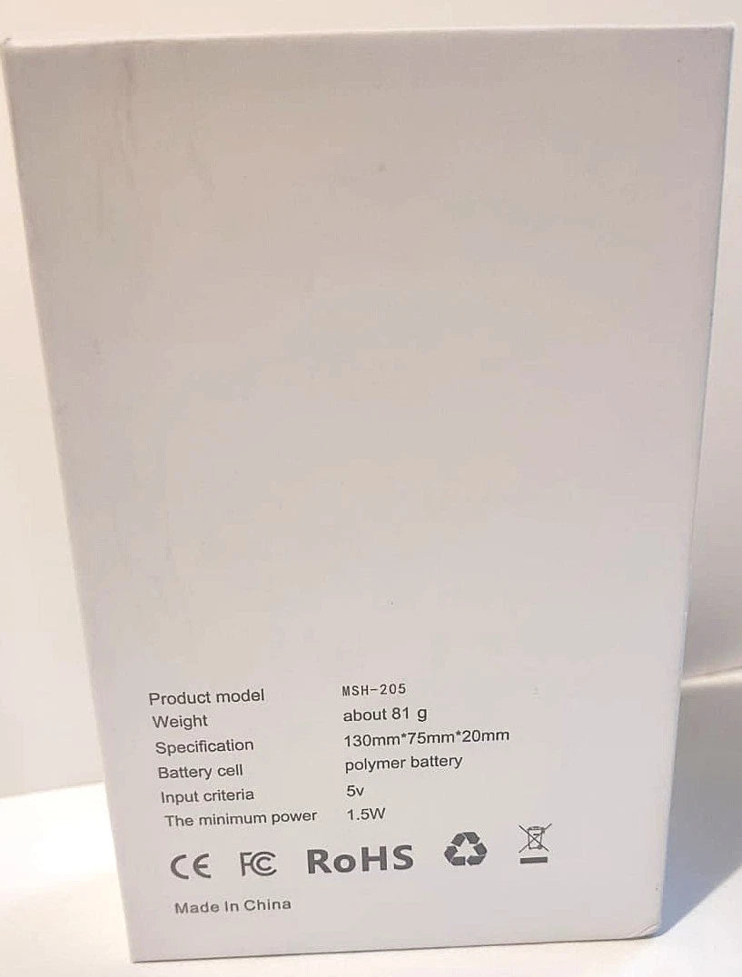 Heated vibrating gua sha facial massager product specification label